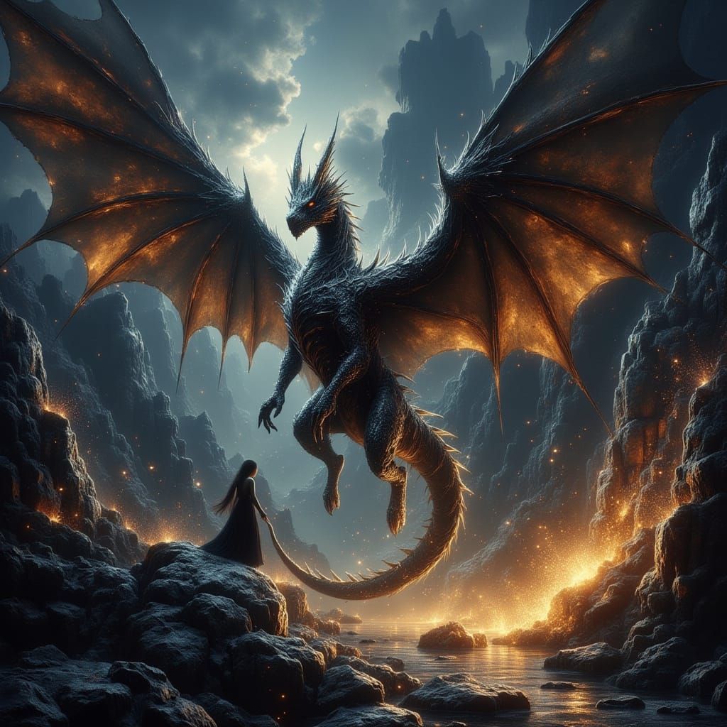 Dark Dragon at Festival of Dreams in Erebus