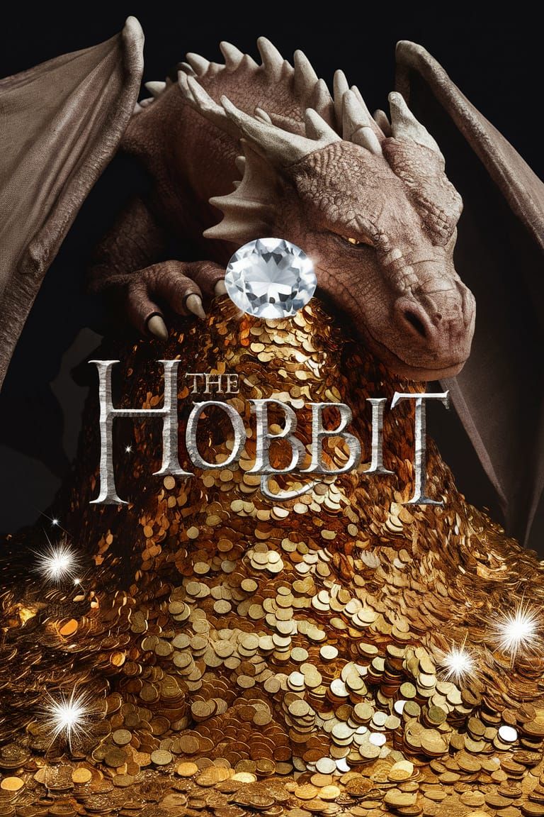 Dragon Sleeping on Gold: Book Cover Art