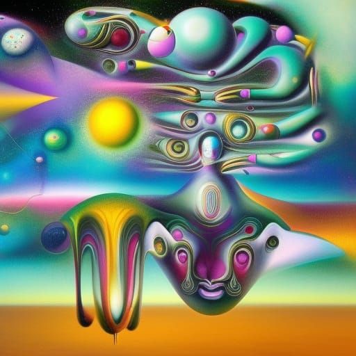 Android and Guru Share Intelligence in Surrealism