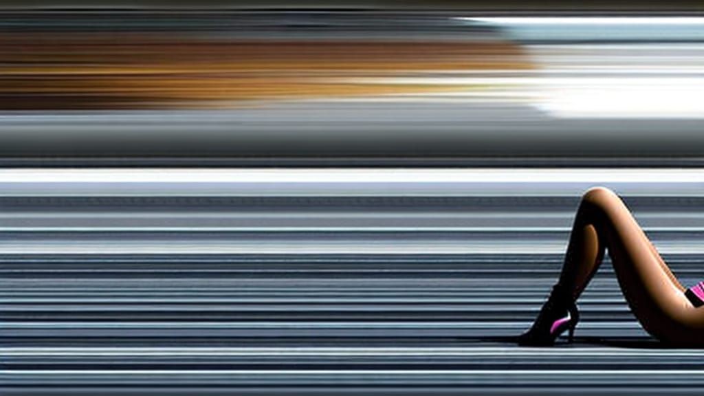 Abstract AI Interpretation of Repetitive Phrase