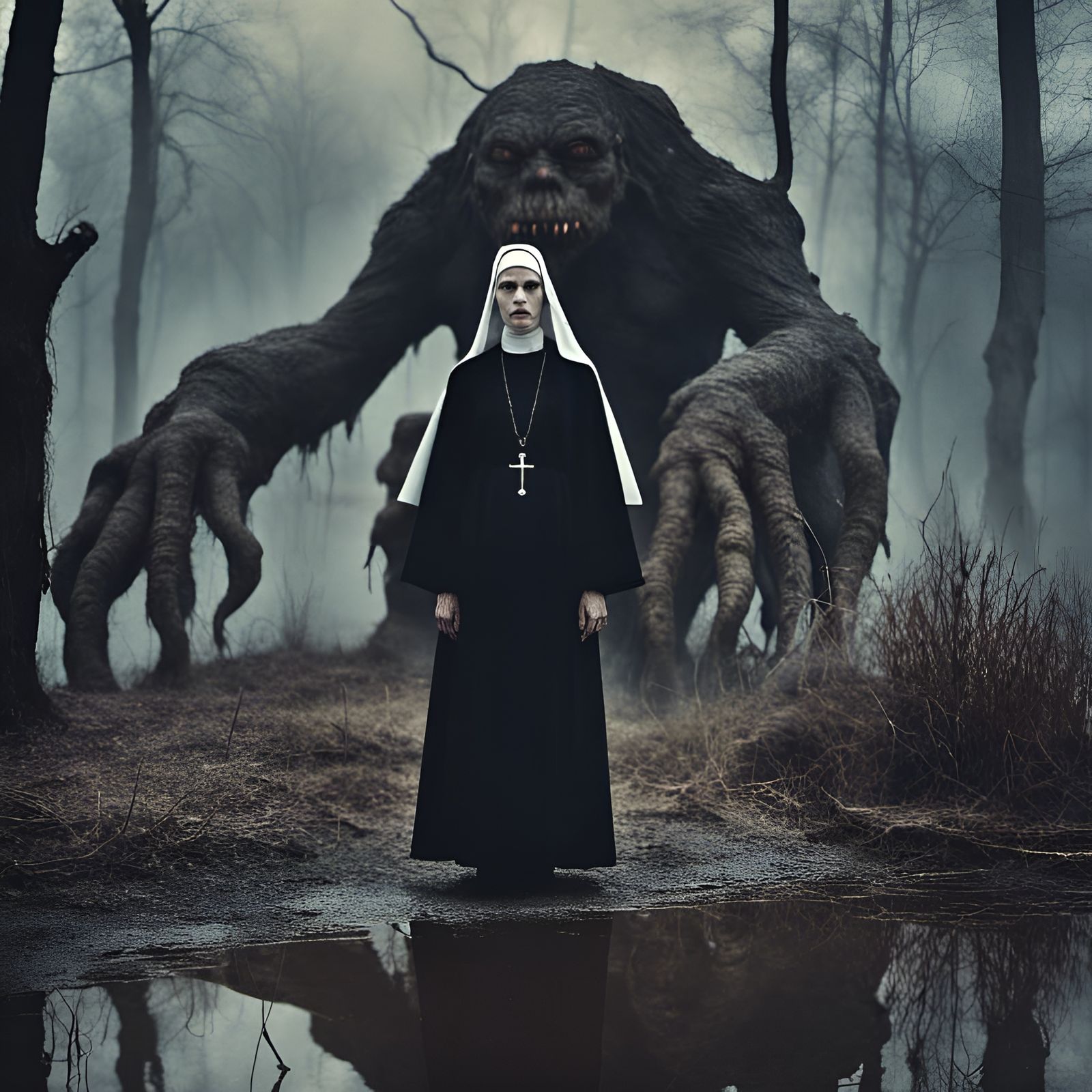 The nun and the beast