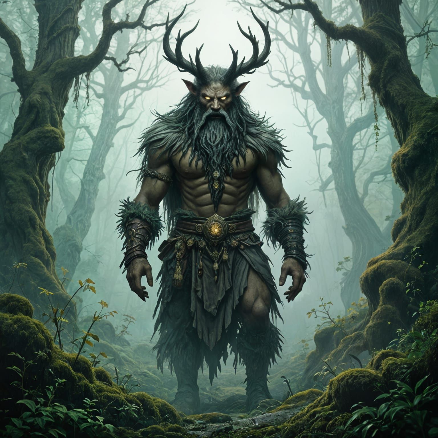 Mysterious Chuhayster, Wild Guardian of Nature