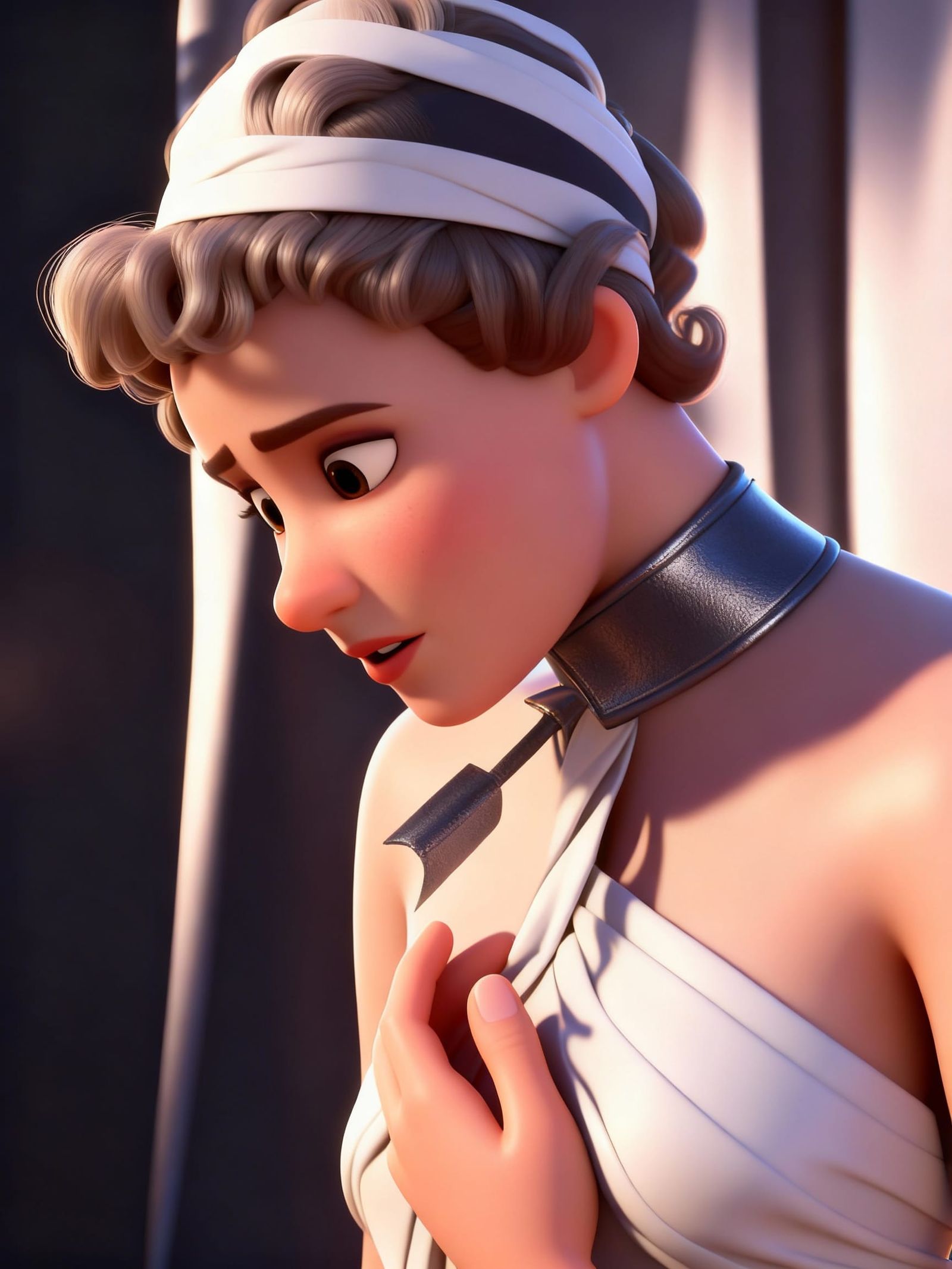 Ingrid Portrait in Surrealist Style