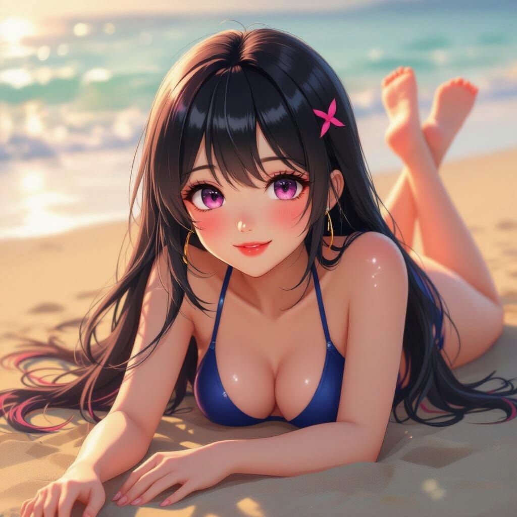 I think she wants you to go talk to her...