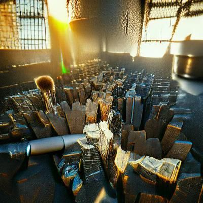 New York City 3D Rendered with Advanced Shading