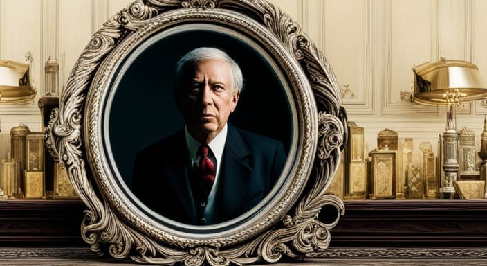 Mirrored Reflections of a Translucent Spider Web