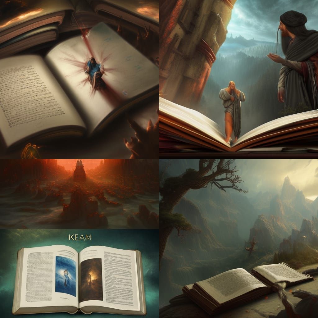 Jesus on Cross in Moonlight: Detailed Matte Painting