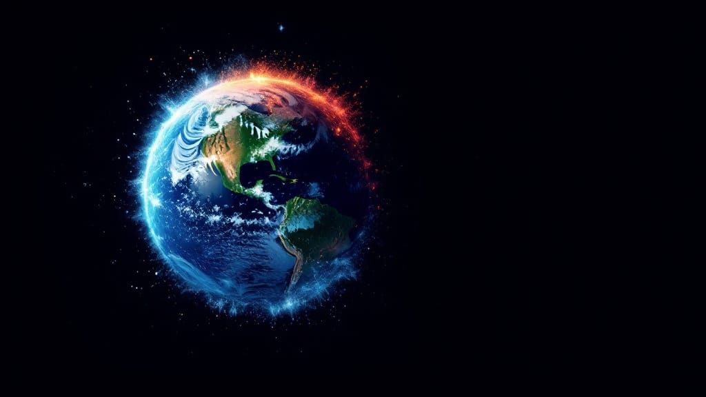 Emergent Cosmos: Birth of a Vibrant Earth