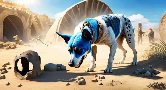 Bandit at the Dig Site 9