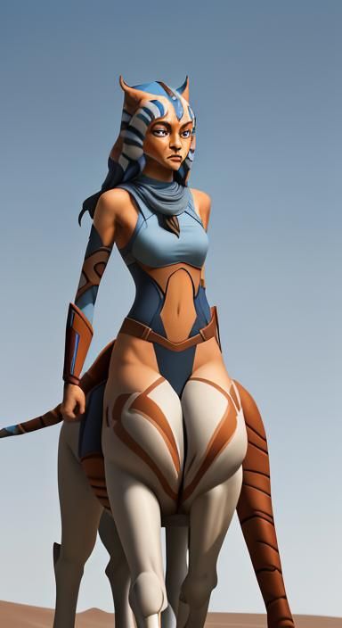 Ahsoka Tano Centaur Hybrid Creature