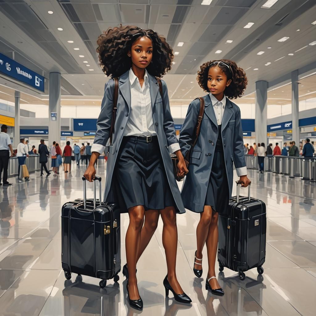 Me & my sister at Airport <3