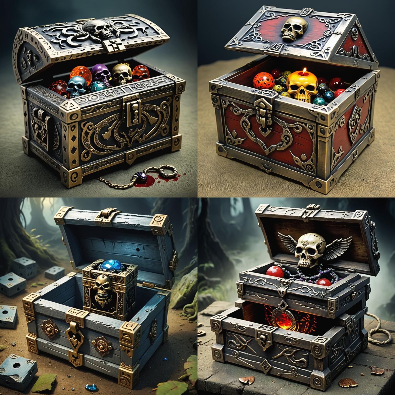 Evil Pandora's Box Unleashing Bad Juju