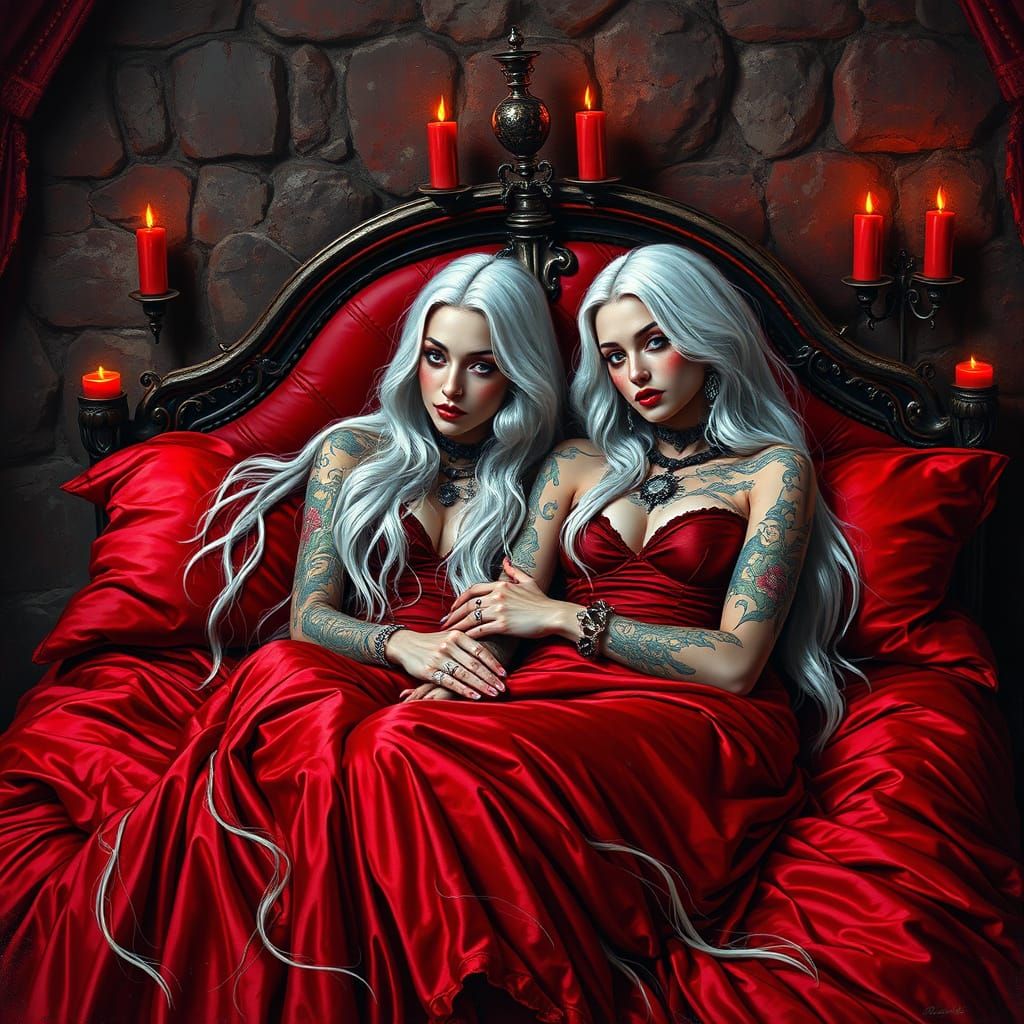 Gothic Seduction in a Swedish Dungeon Sanctuary