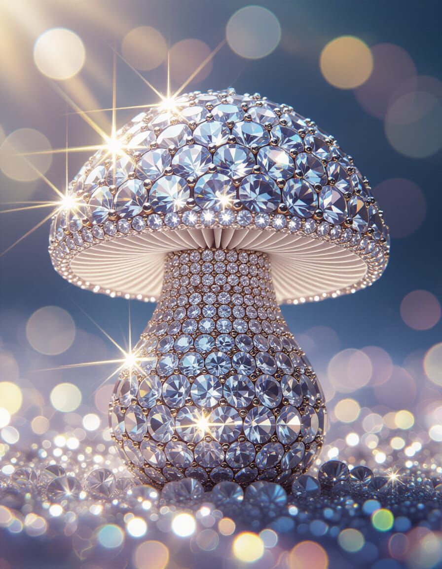 Diamond mushroom!