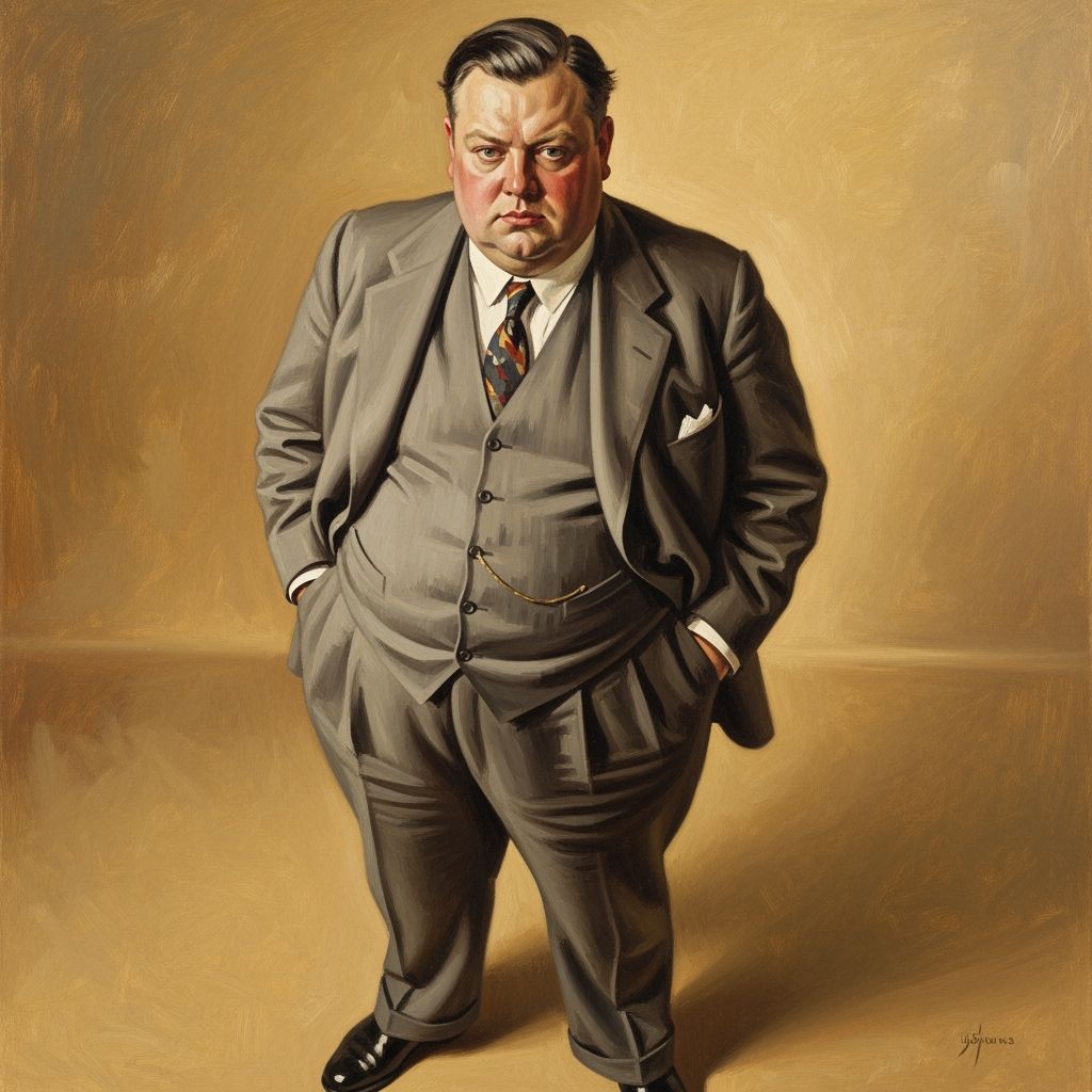 Confident Man in Tailored Suit Portrait