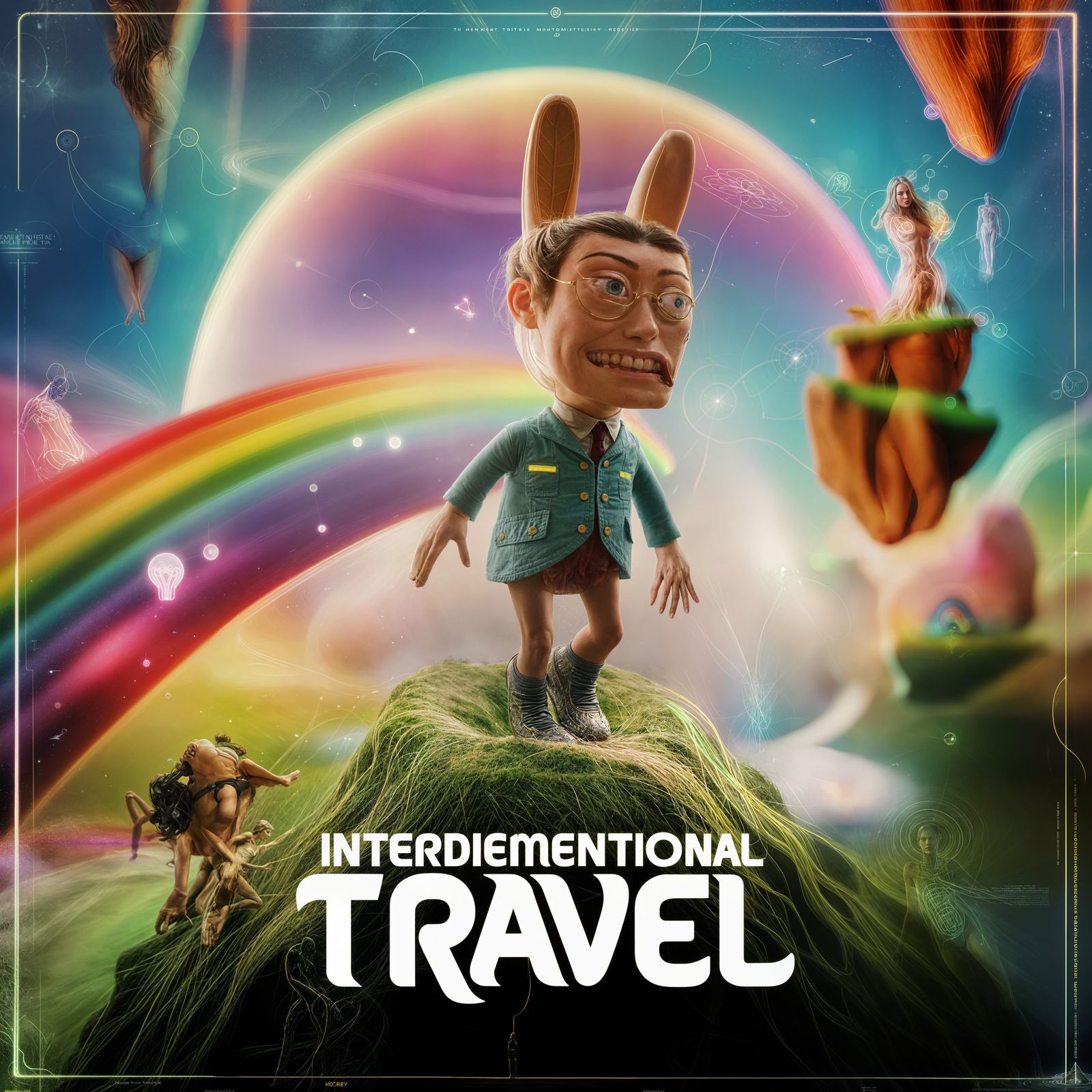 Vintage Movie Poster: Interdimensional Travel in 3D