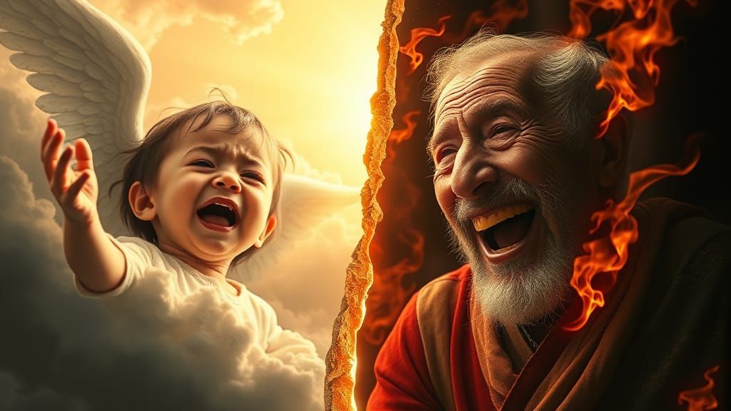 A Rift in Space and Time: Heaven and Hell