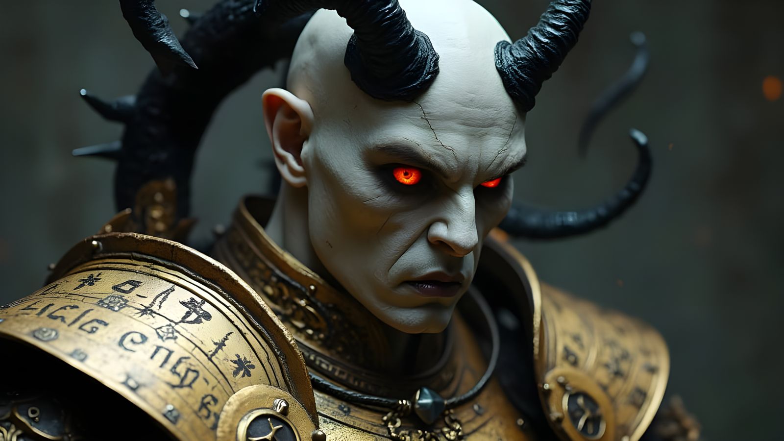 Cursed King in Dark, Gothic Aesthetic