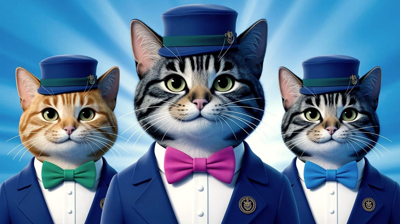 what are those Cats upto now ...  ' Secret takeaway  cats find out