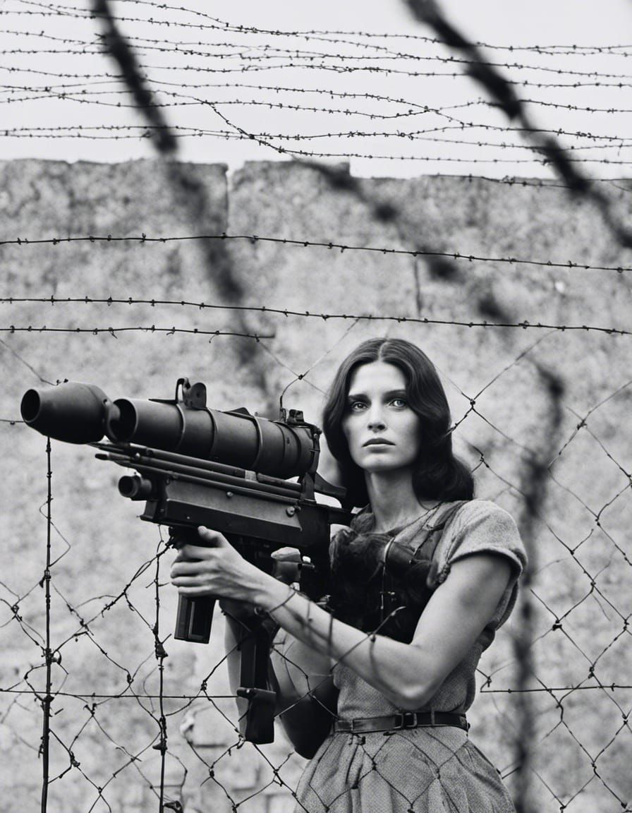 Gioconda shoots bazooka