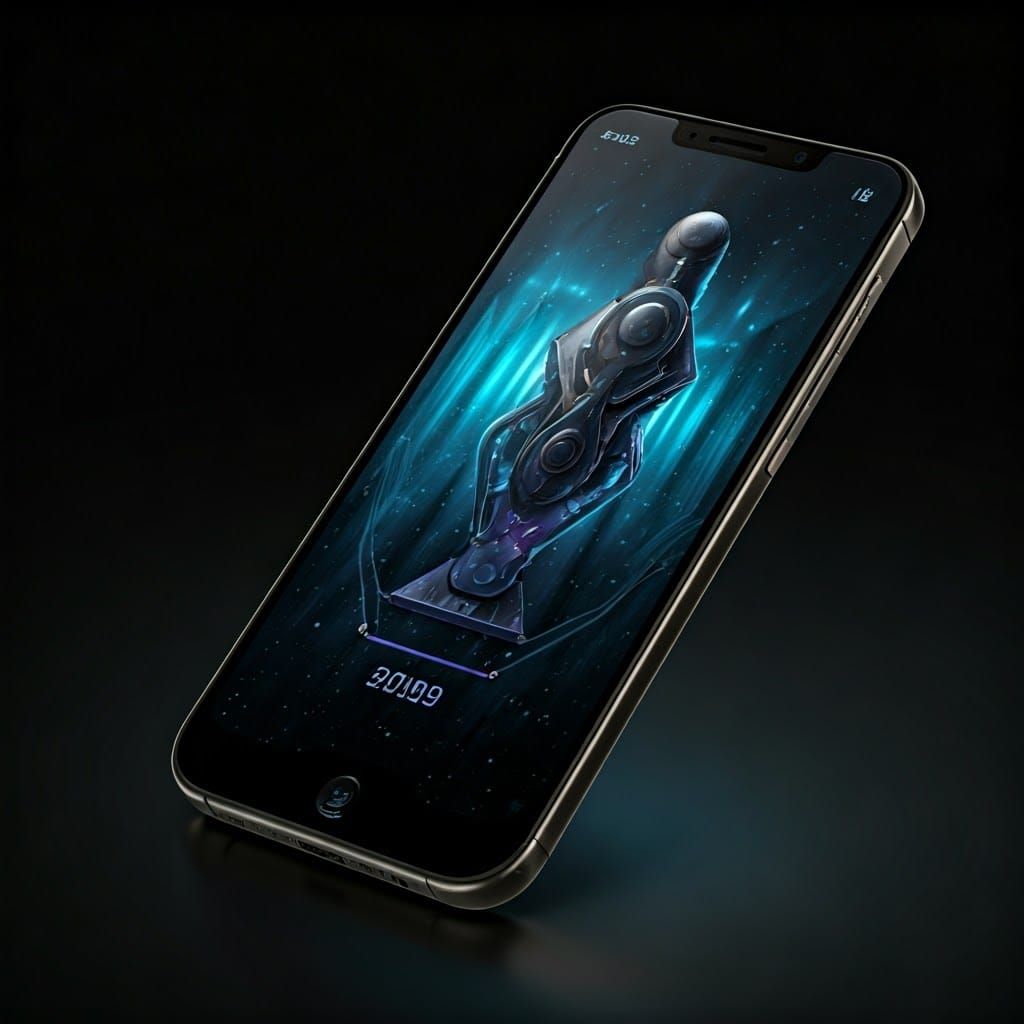 Futuristic Smartphone Concept from the Year 2099