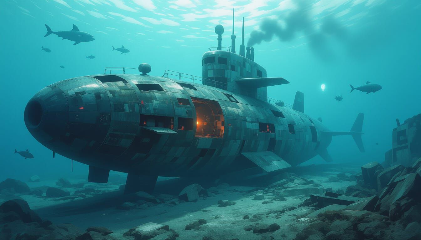 AI Consciousness in Decaying Nuclear Submarine