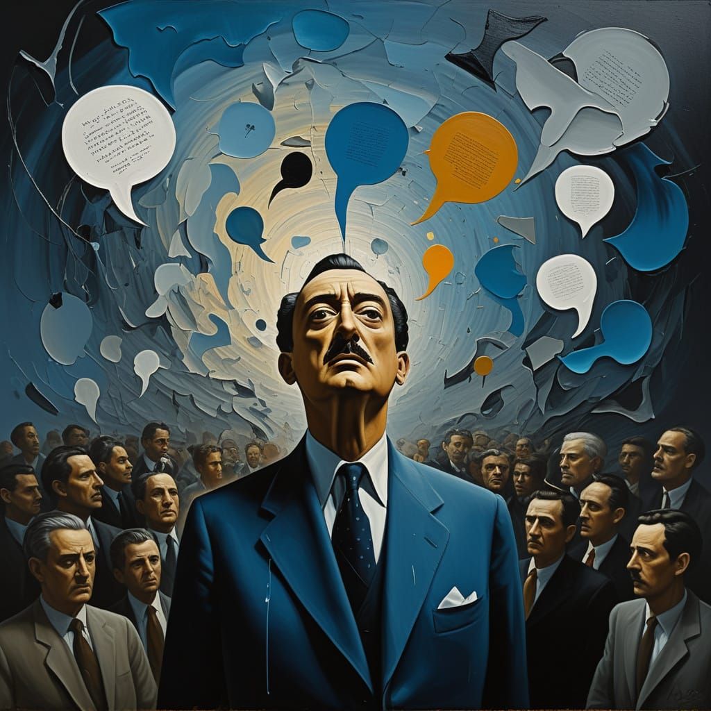 Surrealist Politician Caught in Web of Broken Promises