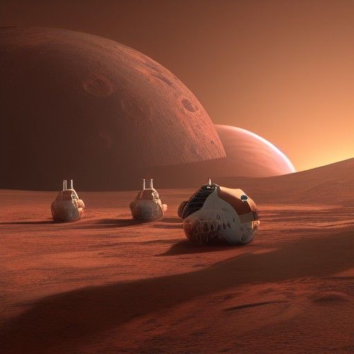 Elon Musk's Martian Couch Trip: Fantasy Concept Art