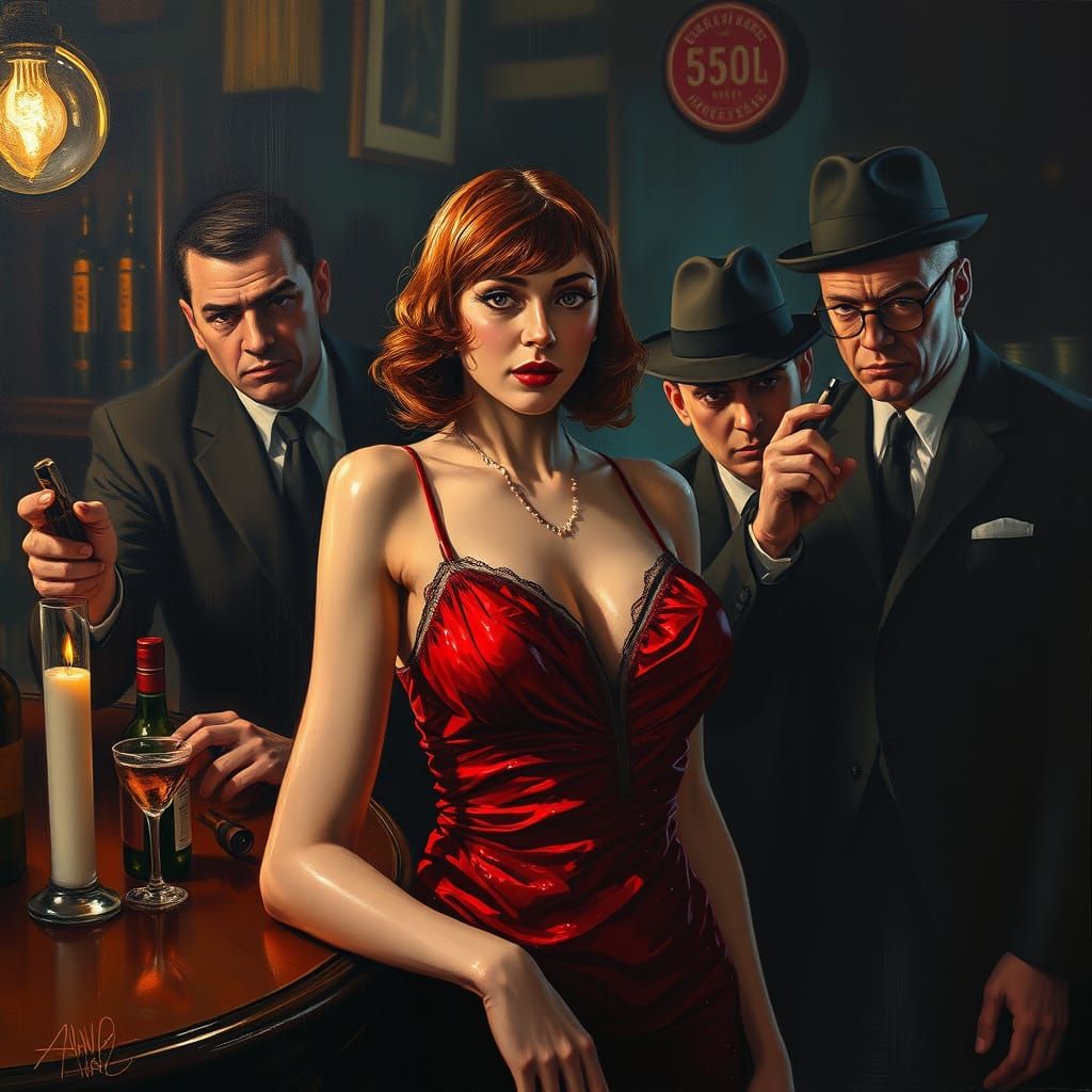 The Woman in Red (K)