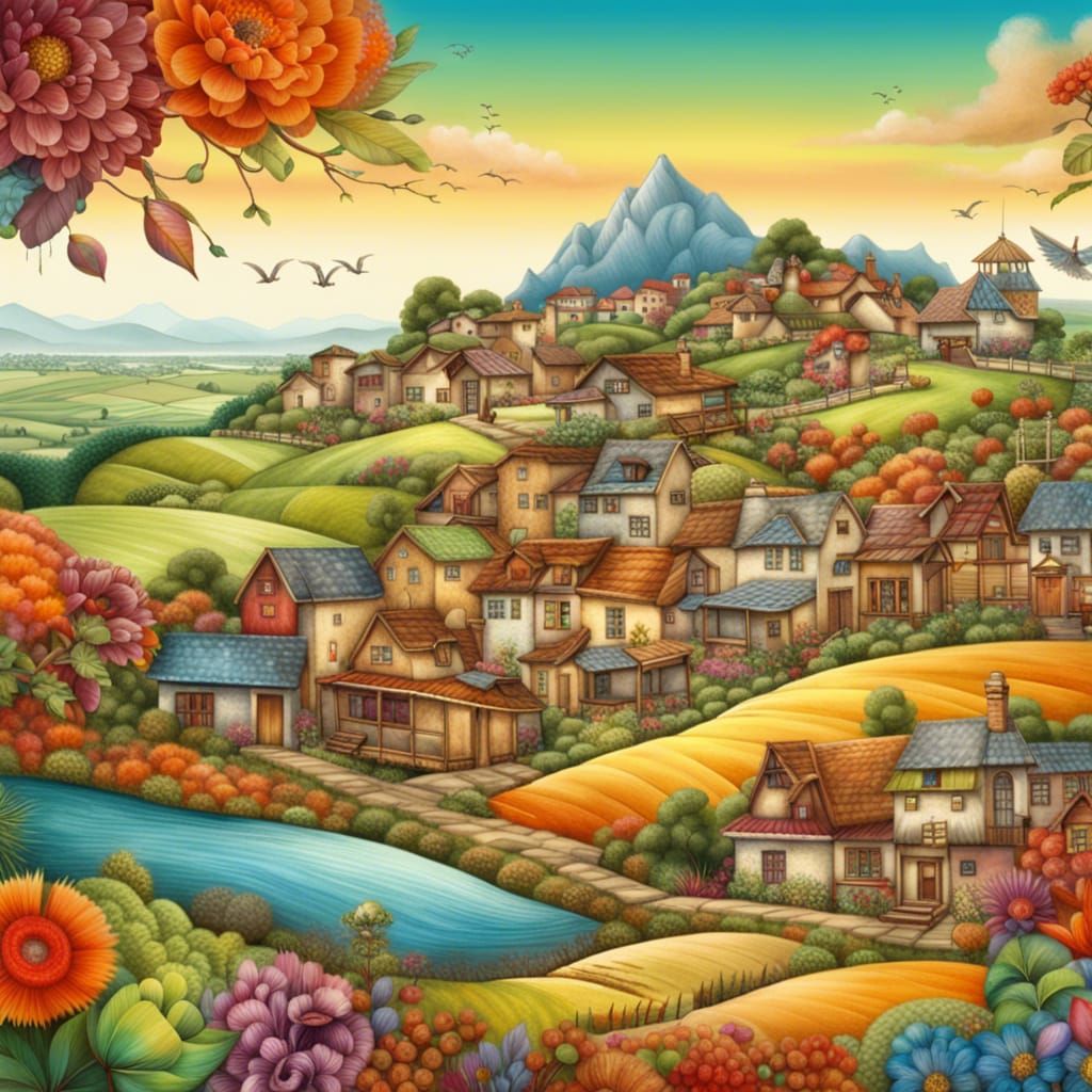 View Into The Valley