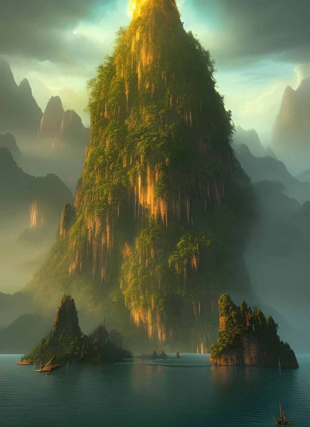 Skull Island: Hyper-Realistic Fantasy Art