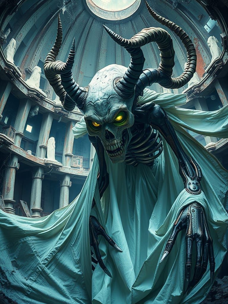 Transdimensional Entity Emerges from Collapsing Observatory