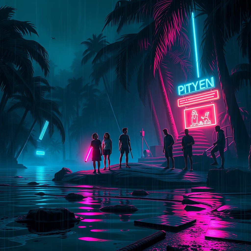 Cyberpunk Lord of the Flies: Gritty Young Survivors in a Dys...