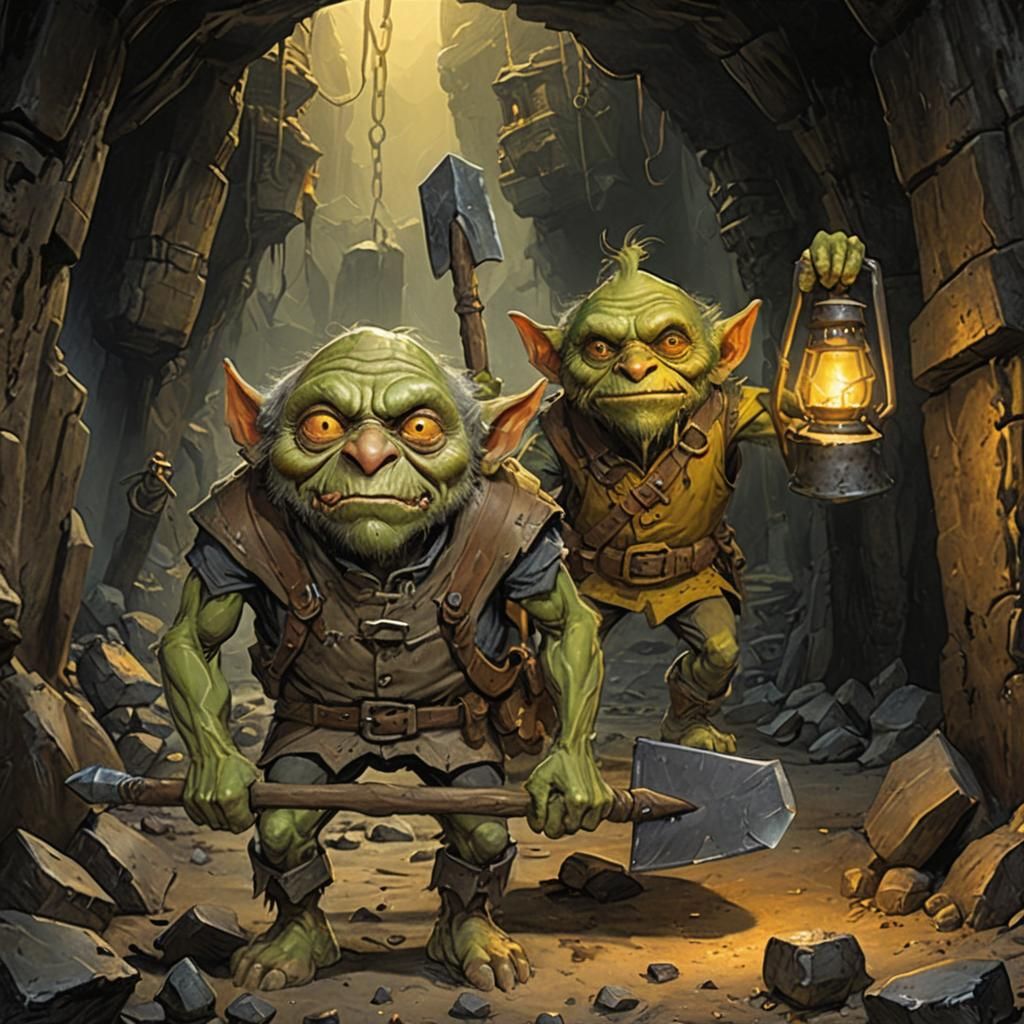 Goblins in a Dark Mine Shaft