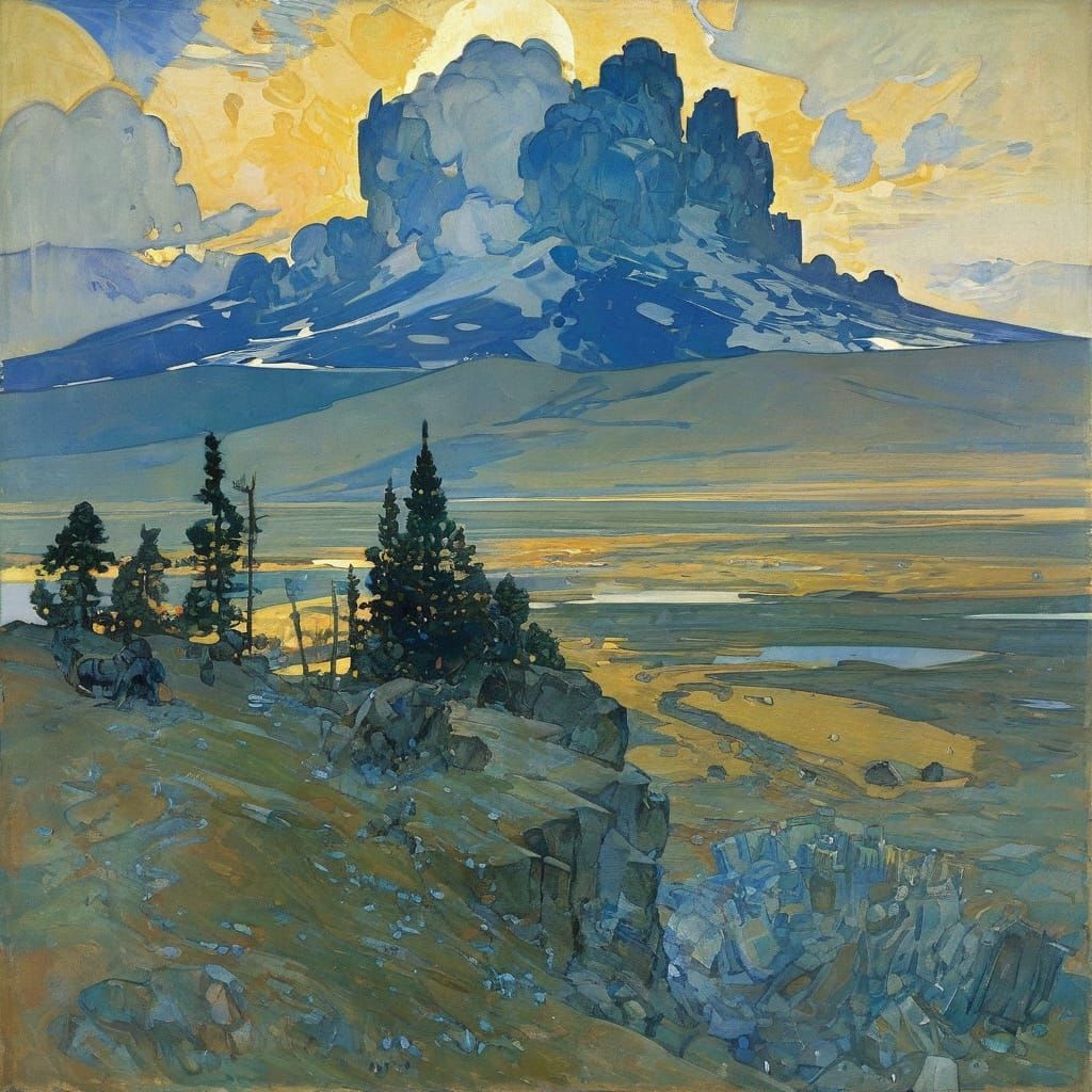 Mikhail Vrubel Style Artworks