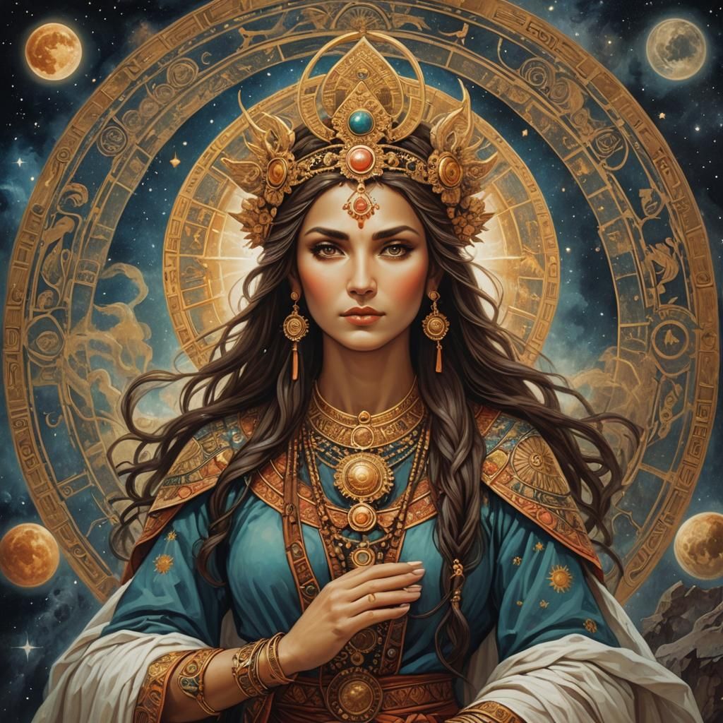 Goddess Fury powerful creator