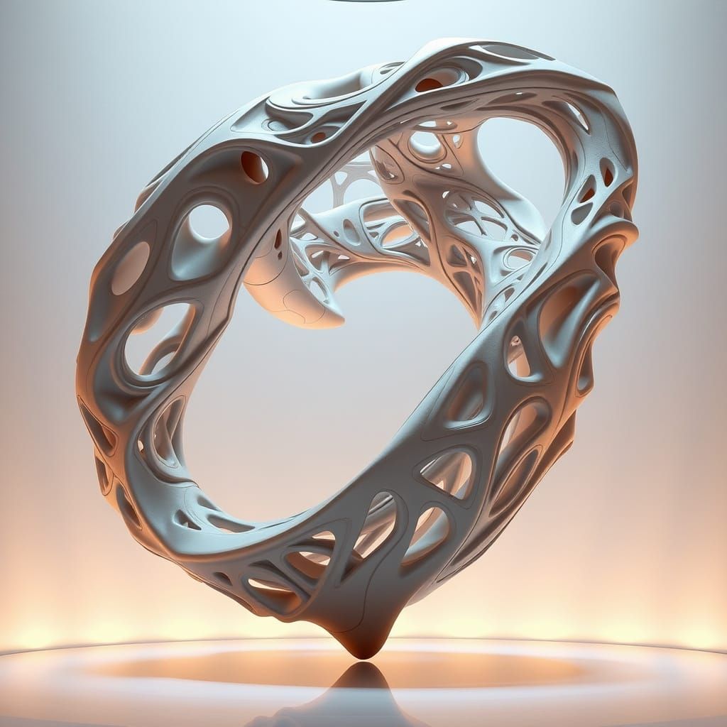 Improbable sculpture.
