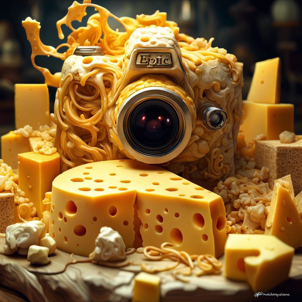 Cheese Camera: Epic Fantasycore Sculpture