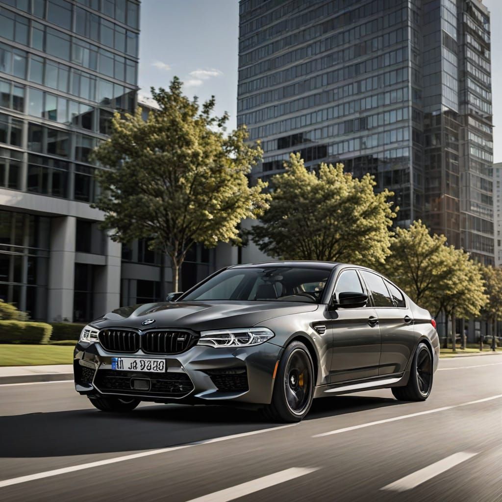 Luxury Performance Sedan in Sleek Design