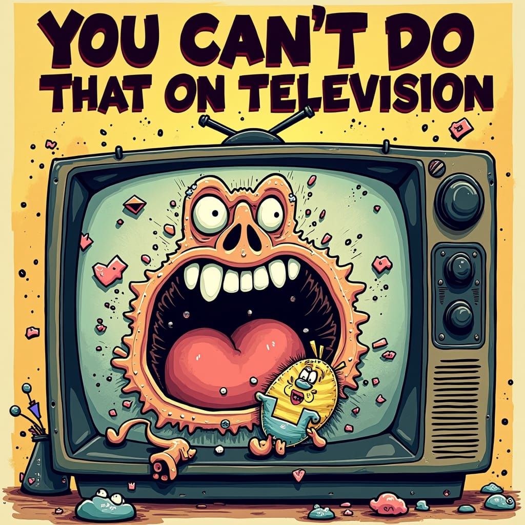 You Can't Do That On Television as Beavis and Butthead