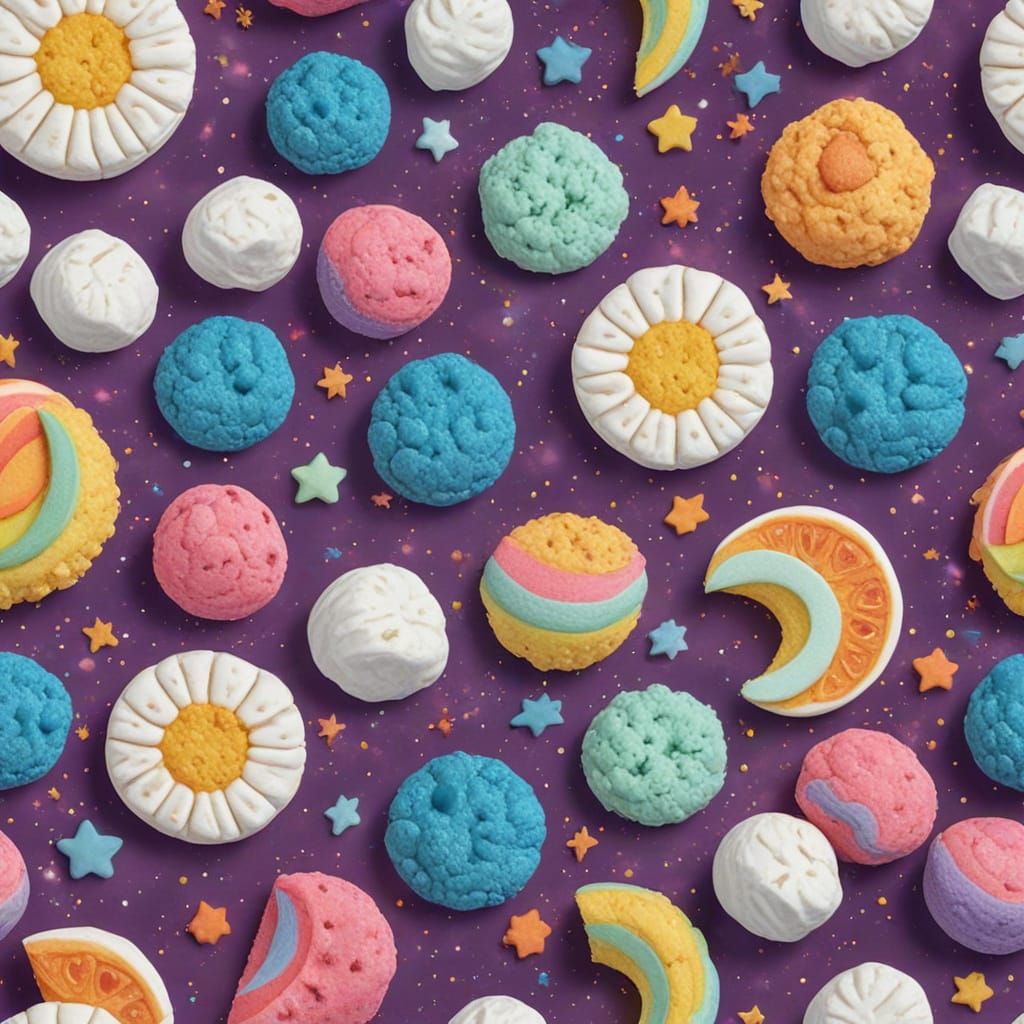 Cosmic Cereal: Marshmallow Moonscape