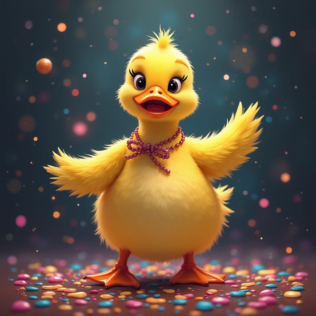 Disco Duck Dancing: An AI Interpretation