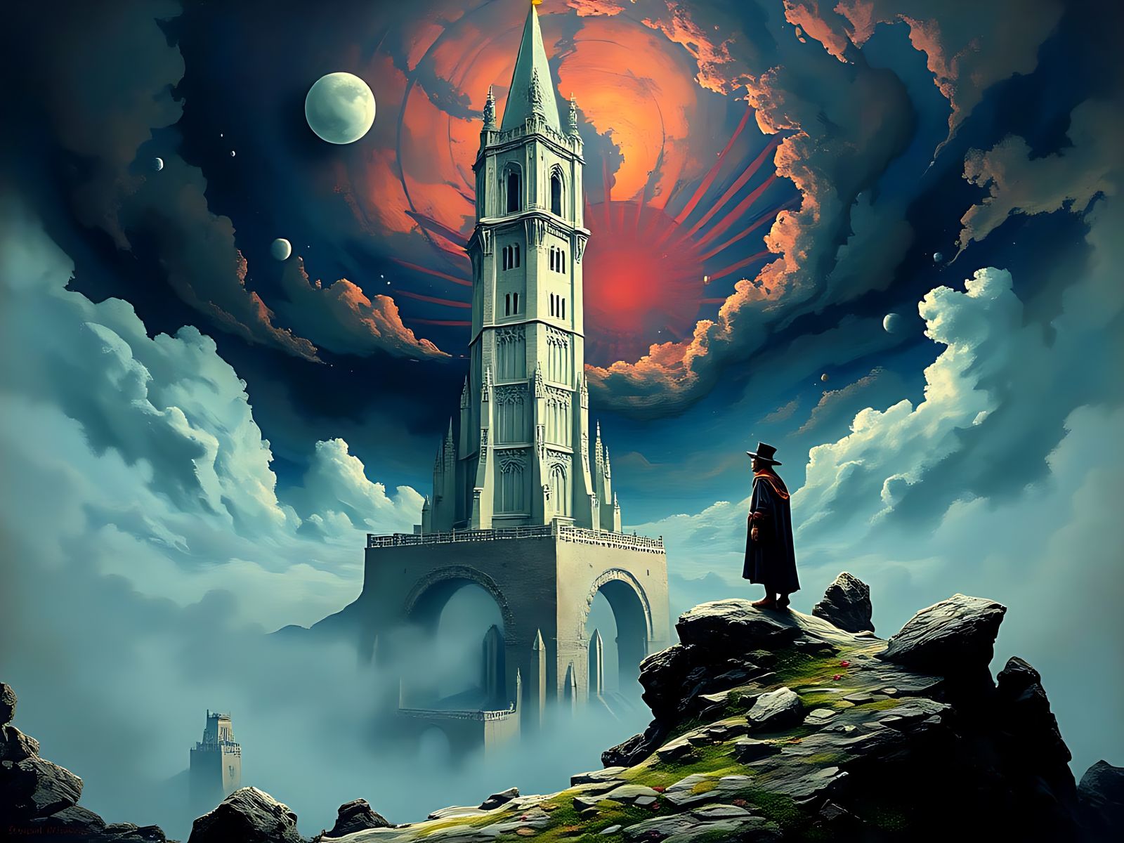 The Ivory Tower: A Dark Fantasy Dreamscape