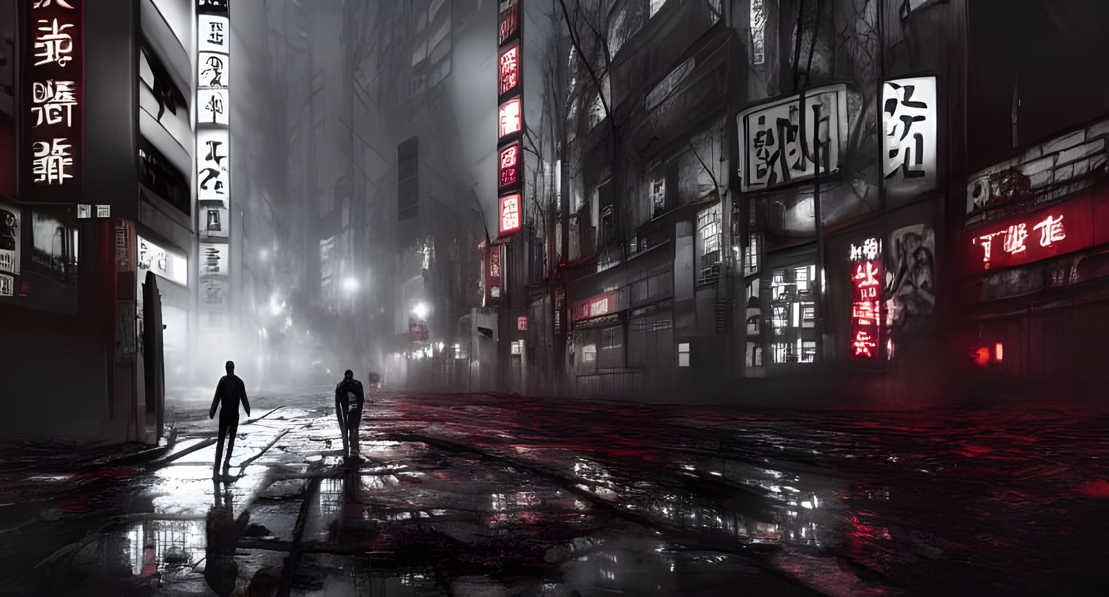 Dark Post-Apocalyptic Tokyo in Unreal Engine 5