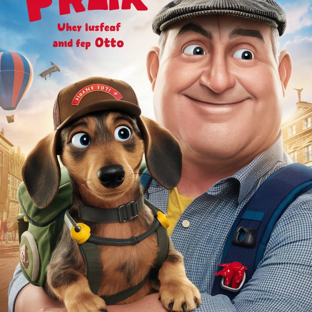 Frank and Otto's Heartwarming Adventure Movie Poster