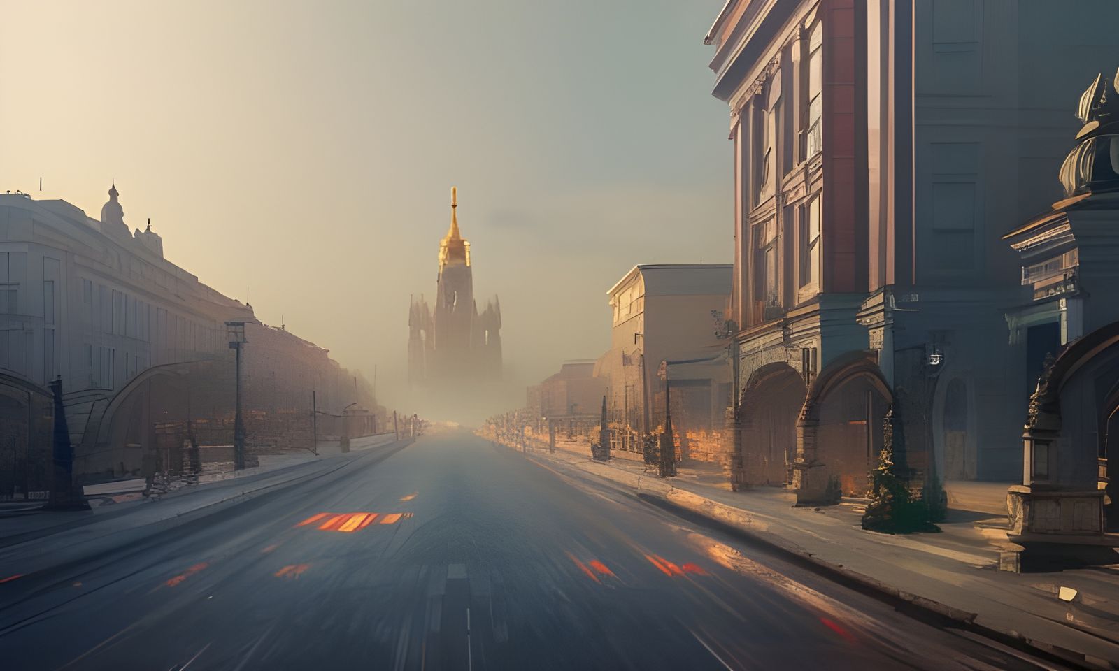 Futuristic Minsk Concept Art in 8K Resolution
