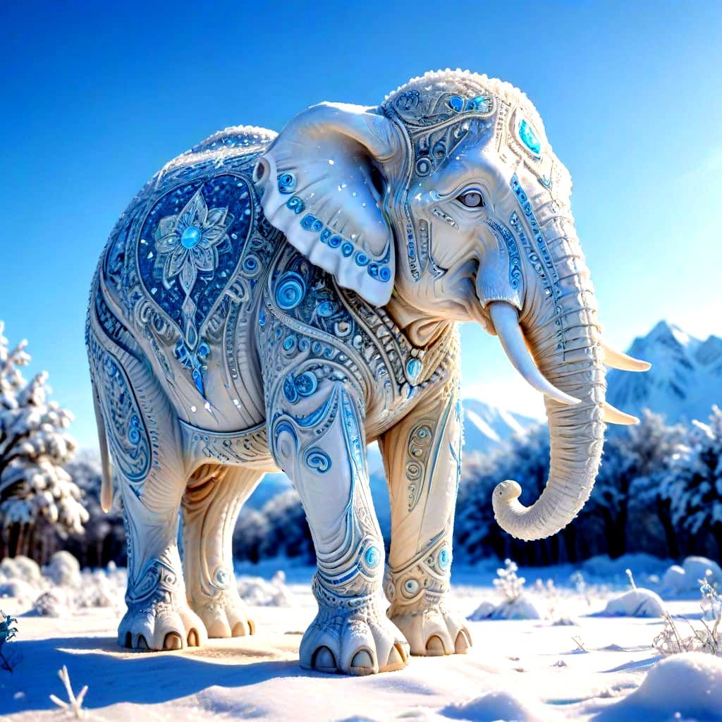 A Majestic White Elephant