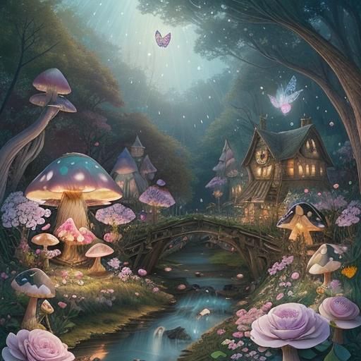 Fantasy Dreamcatcher in Surreal Digital Painting