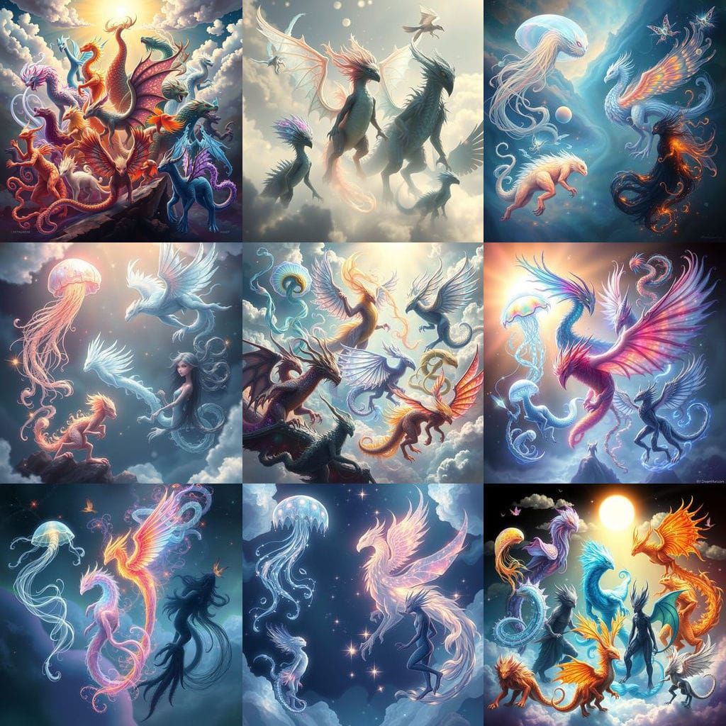 DreamHunters: Ethereal Beings of Unpredictable Magic