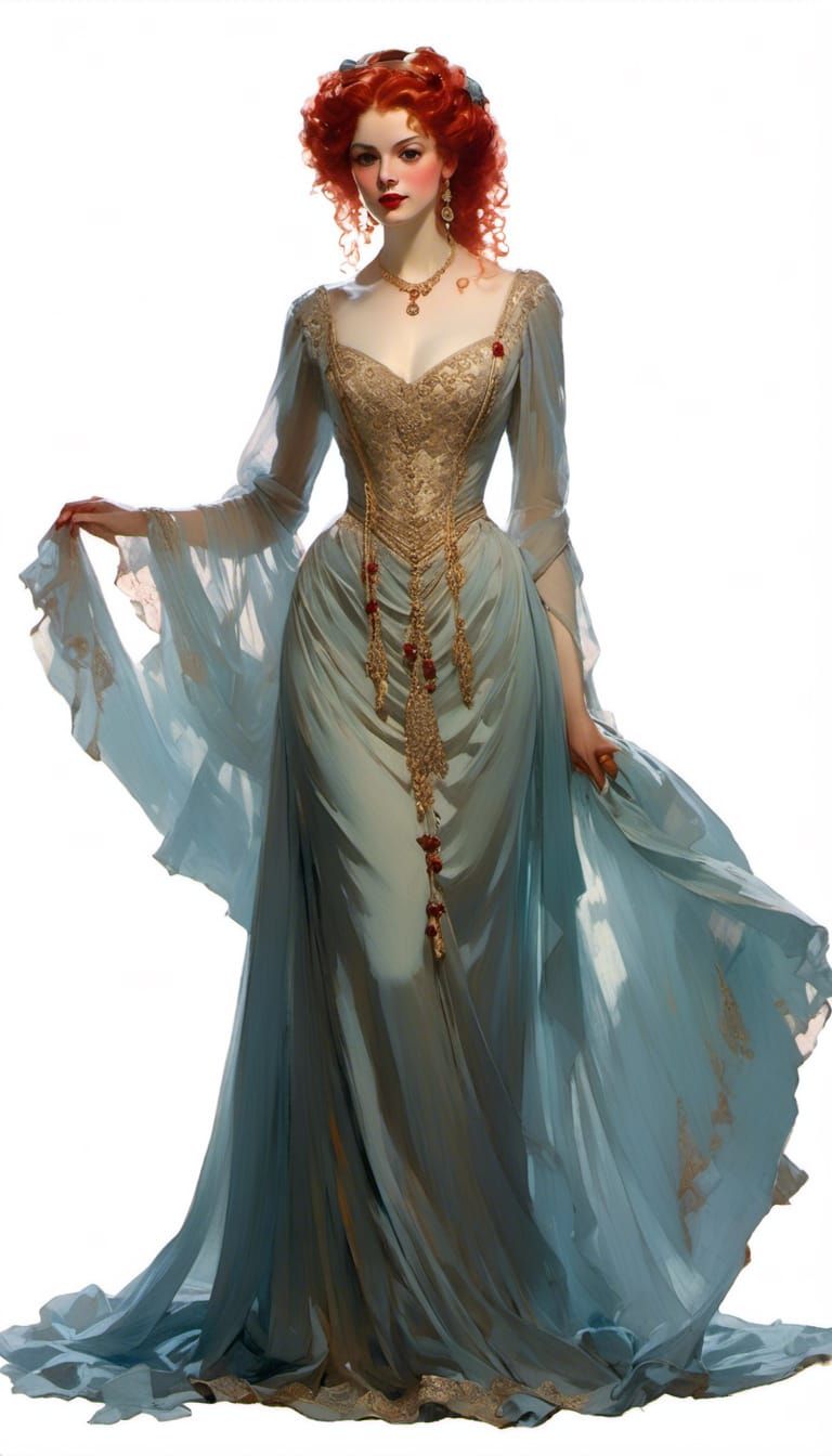 Elena, Bride of Dracula: Victorian Portrait